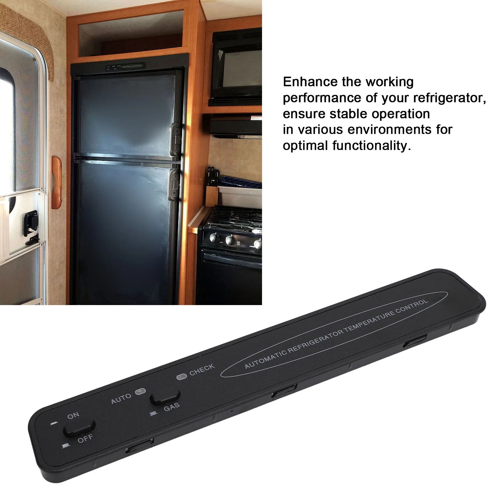 

RV Refrigerator Control Panel 2932771021 Replacement 2 Way Eyebrow Circuit Control Board Easy Install Circuit Board