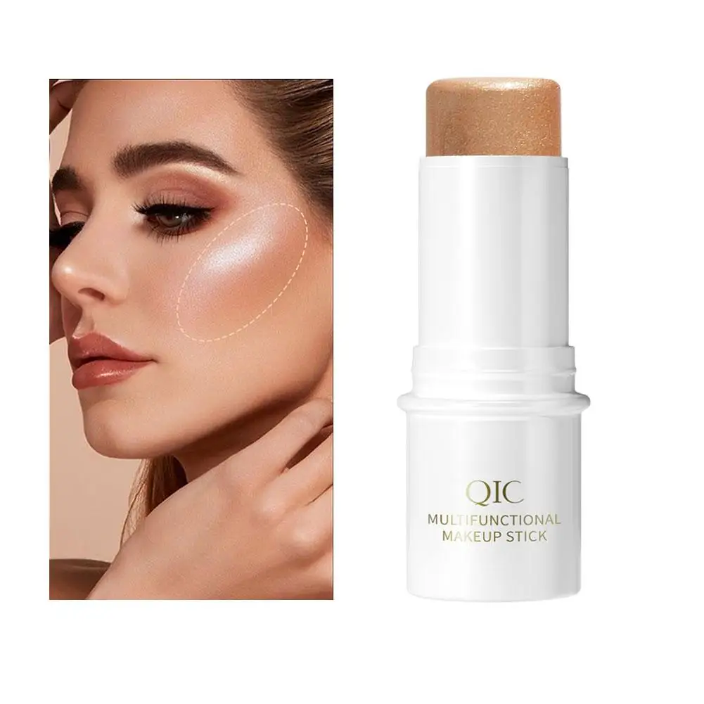 Make-Up Gezicht Contouren Bronzer Stick Multifunctionele Verhelderende Markeerstift Concealer Make-Up Rouge Poeder Blush Crème W5v4