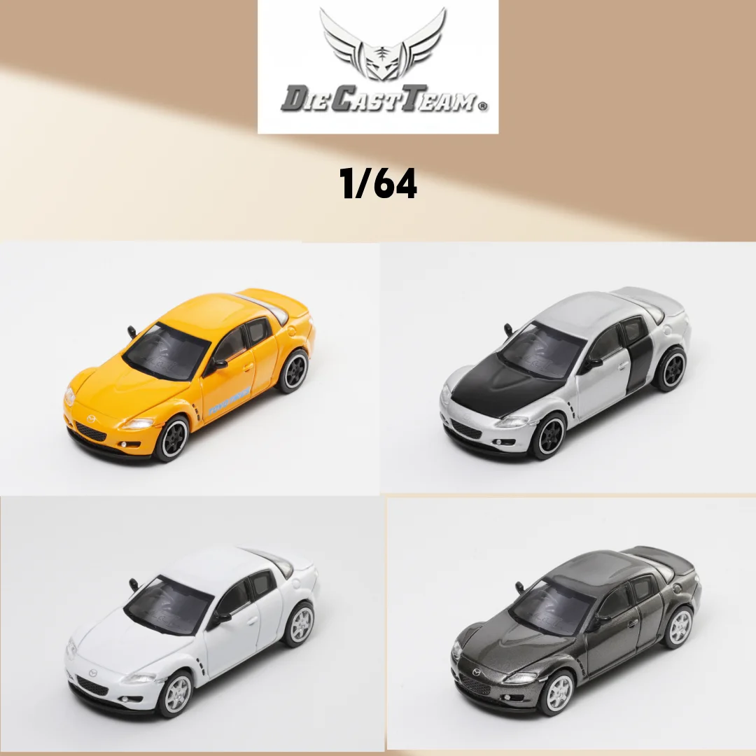 

DCT 1:64 Mazda RX8 simulation car alloy car model toy ornaments