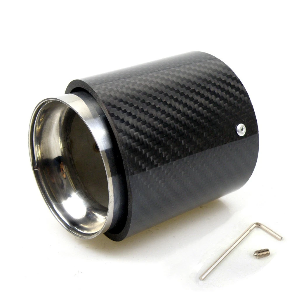 Carbon fiber exhaust pipe muffler mini exhaust pipe accessories for Mini Cooper F60 R60 R61 F54 F55 F56 F57 R55 R56 R57 R58 R59