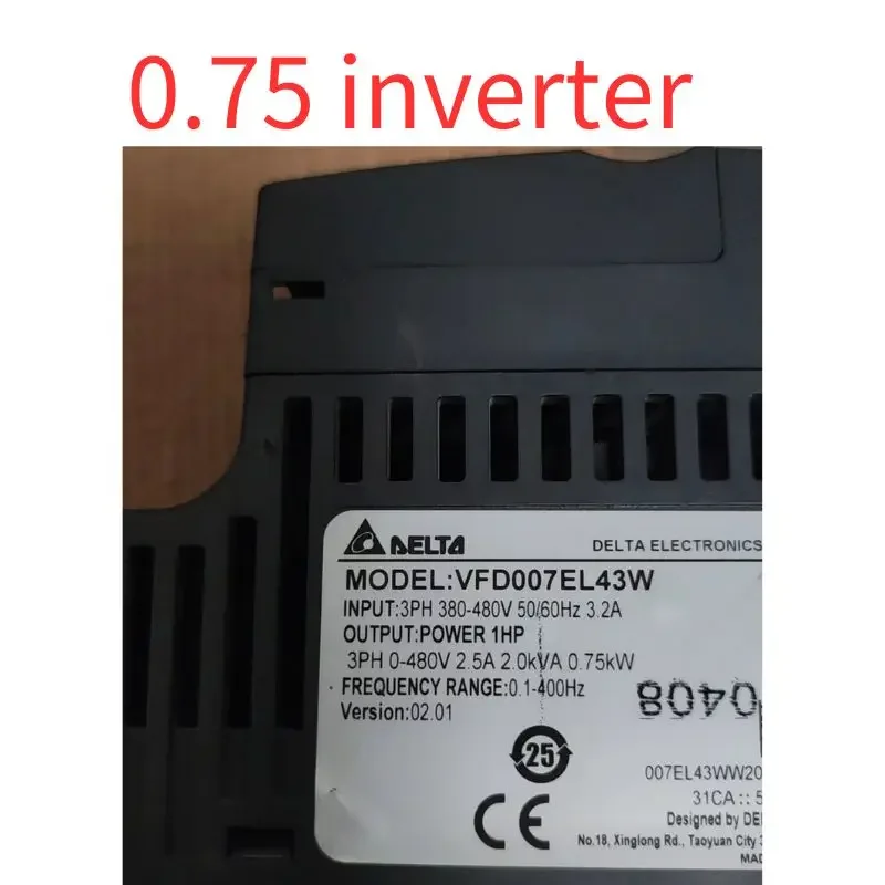 Second-hand Disassemble the high-voltage 0.75 inverter