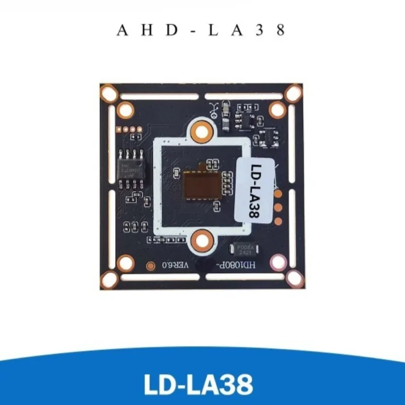 Leda LA38 HD AHD Camera Module TVI2.0 / CVI / CVBS Warm & IR Light Digital WDR Surveillance Main Board 32*38mm