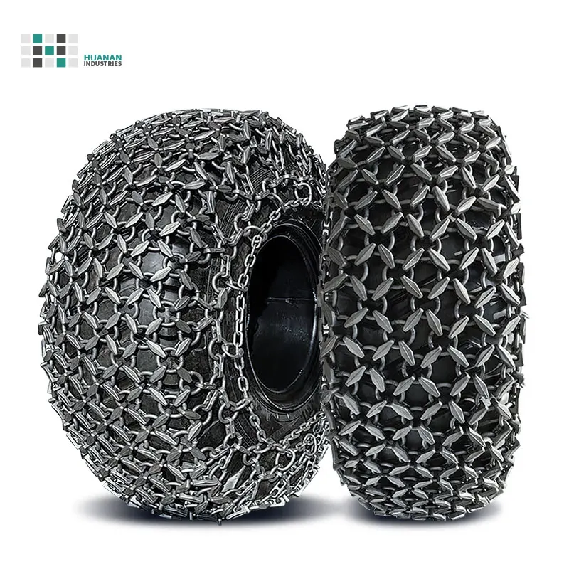

Huanan Emergency Tools Wheel Loader Tire Protection Chains for Loader Tyre Construction Tire Chain