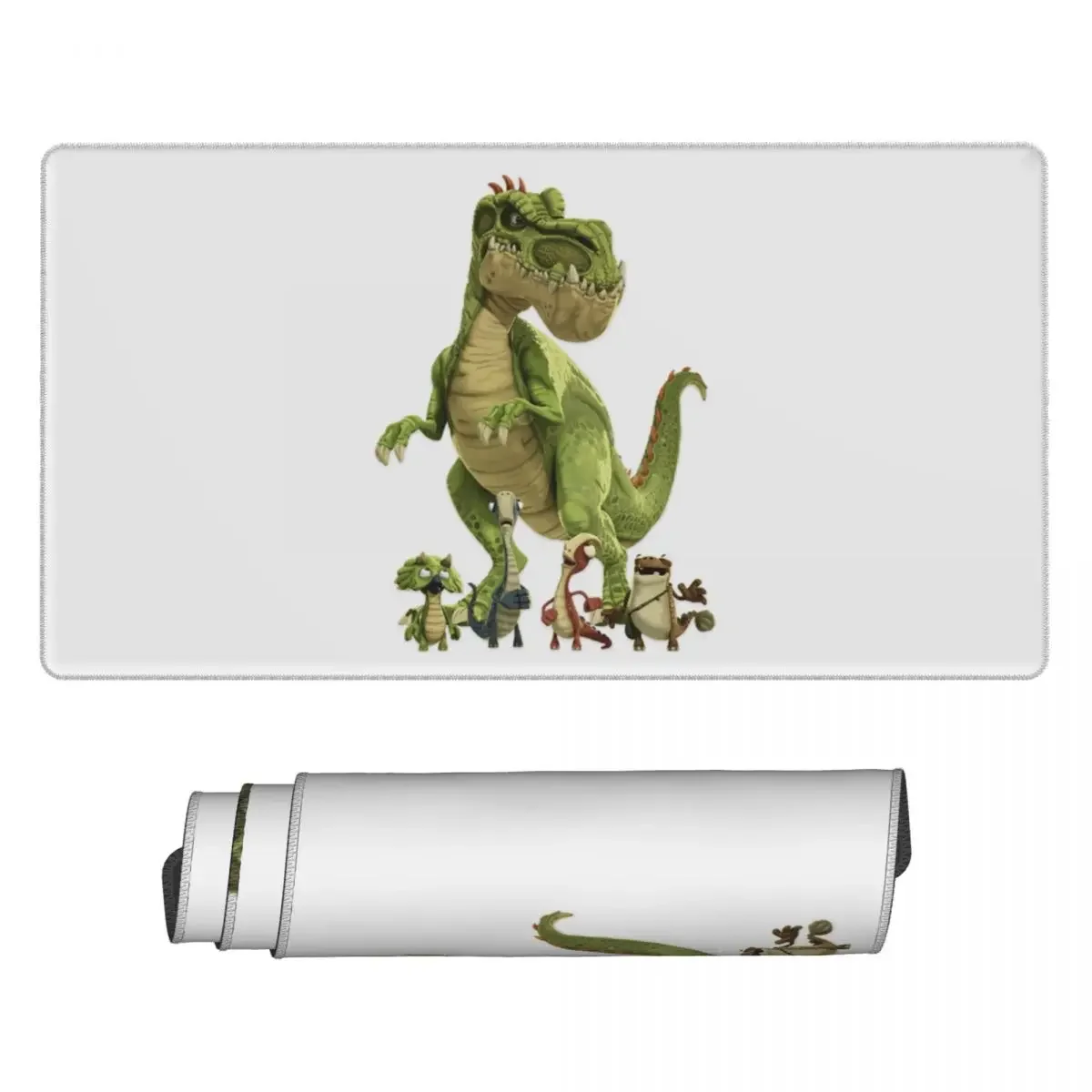 Large Mouse Pad Gigantosaurus Dinosaur Cartoon Kawaii Gamer PC Laptop Mats KeyboardComputer Gaming Office Accessories Desk Mat