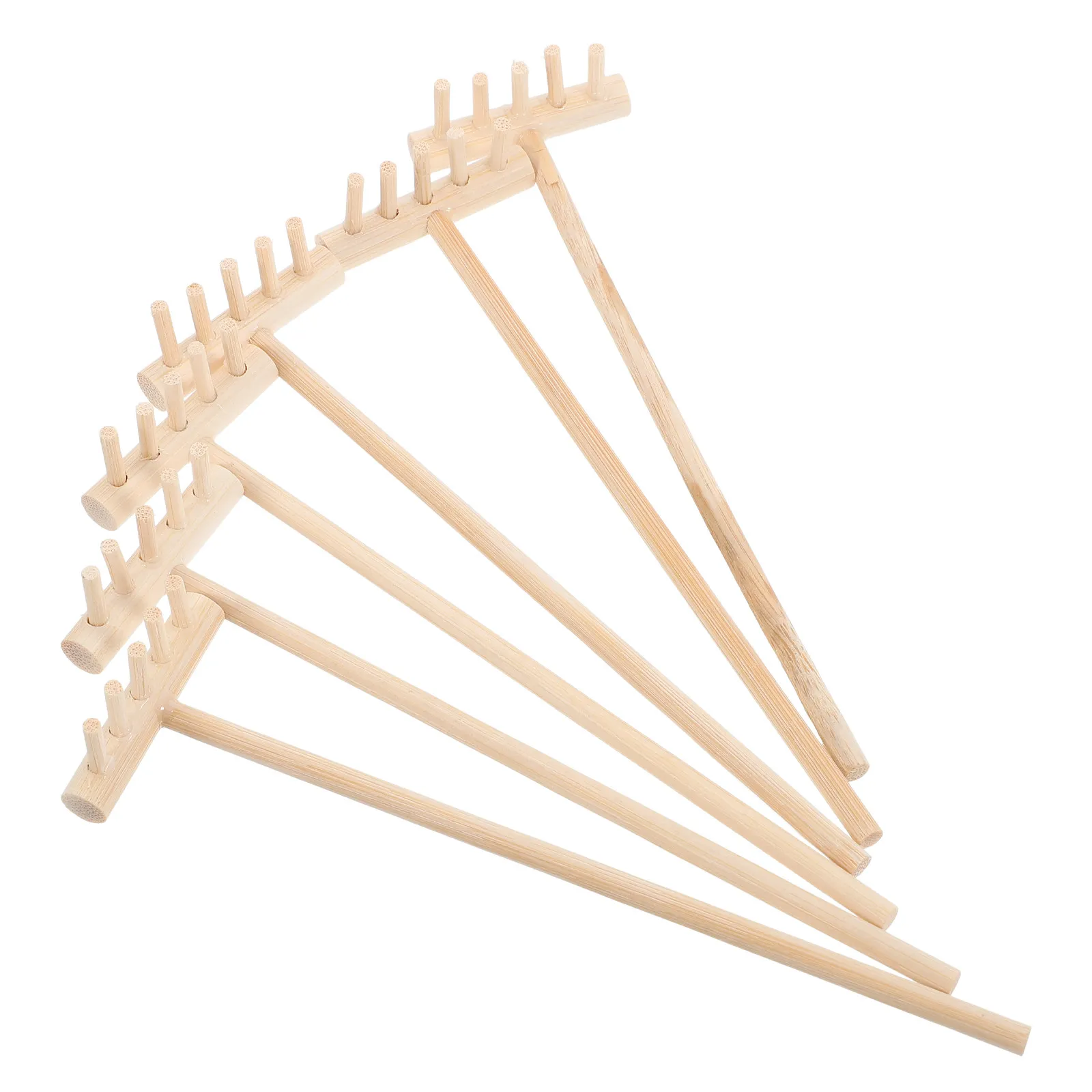 6Pcs Portable Mini Rake Set For Mini Zen Garden Desk Autumn Desk Decor Small Sand Rakes Tools Miniature Landscaping
