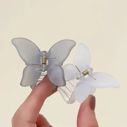 Mini Butterfly Barrettes for Women Girls Butterfly Hair Claw Hair Clips Crab Hairpins Headband Fashion Hair Accessories