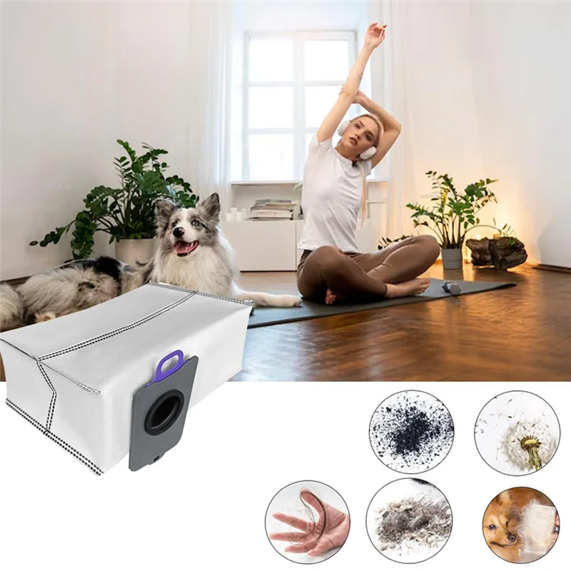 Paquete de A94E-10 bolsas de vacío compatibles con Narwal Freo Z Ultra, bolsa de polvo de repuesto especializada para Narwal Freo Z Ultra