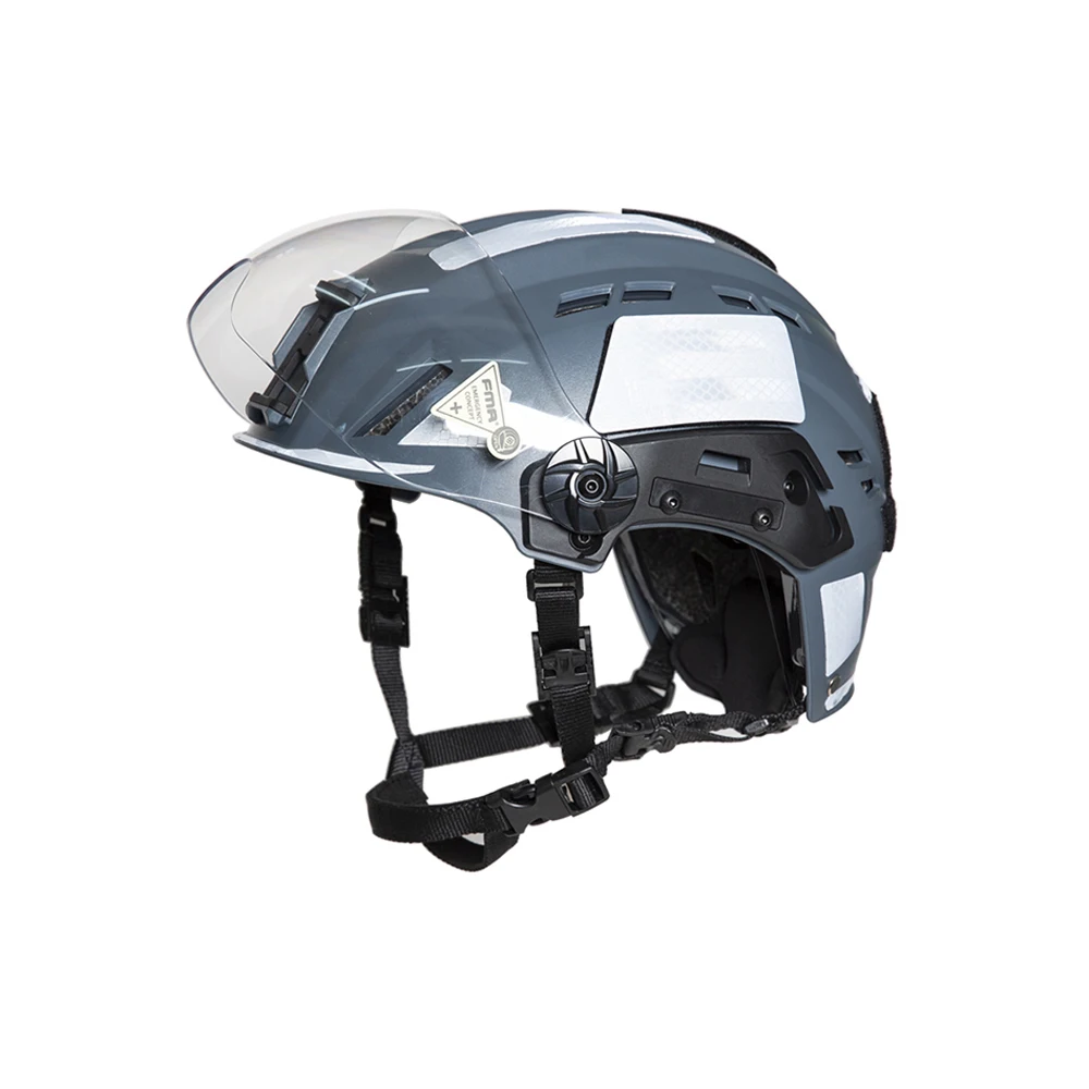 FMA EX SAR Helmet Visor Emergency Rescue Helmet Fire Rescue Lightweight Helmet Adjustable Helmet.