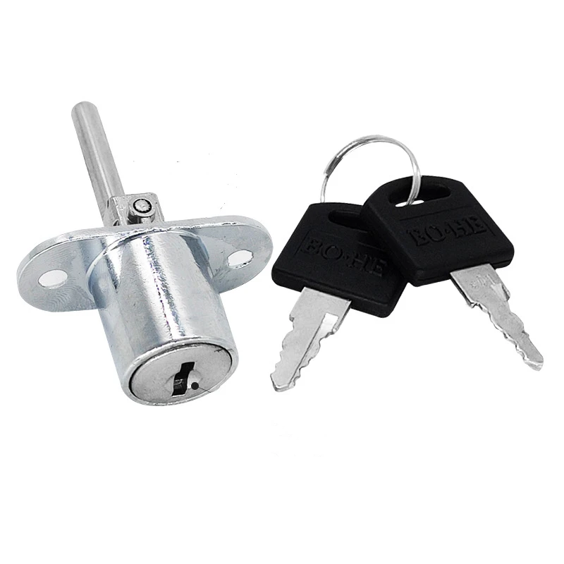 KK&FING Desk Cabinet LocksThree Drawer Interlock Drawer Lock Short Core File Furniture Cabinet Lock Triple drawer lock