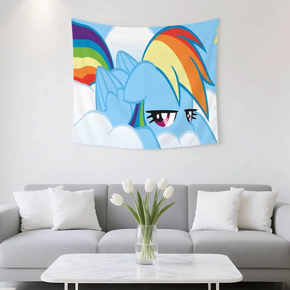 Mys-L-Littles-cute-P-Ponys Tapestry Customizable Tapestries Of Various Styles Hangings Celebrity Photo Printing,wall Hangings