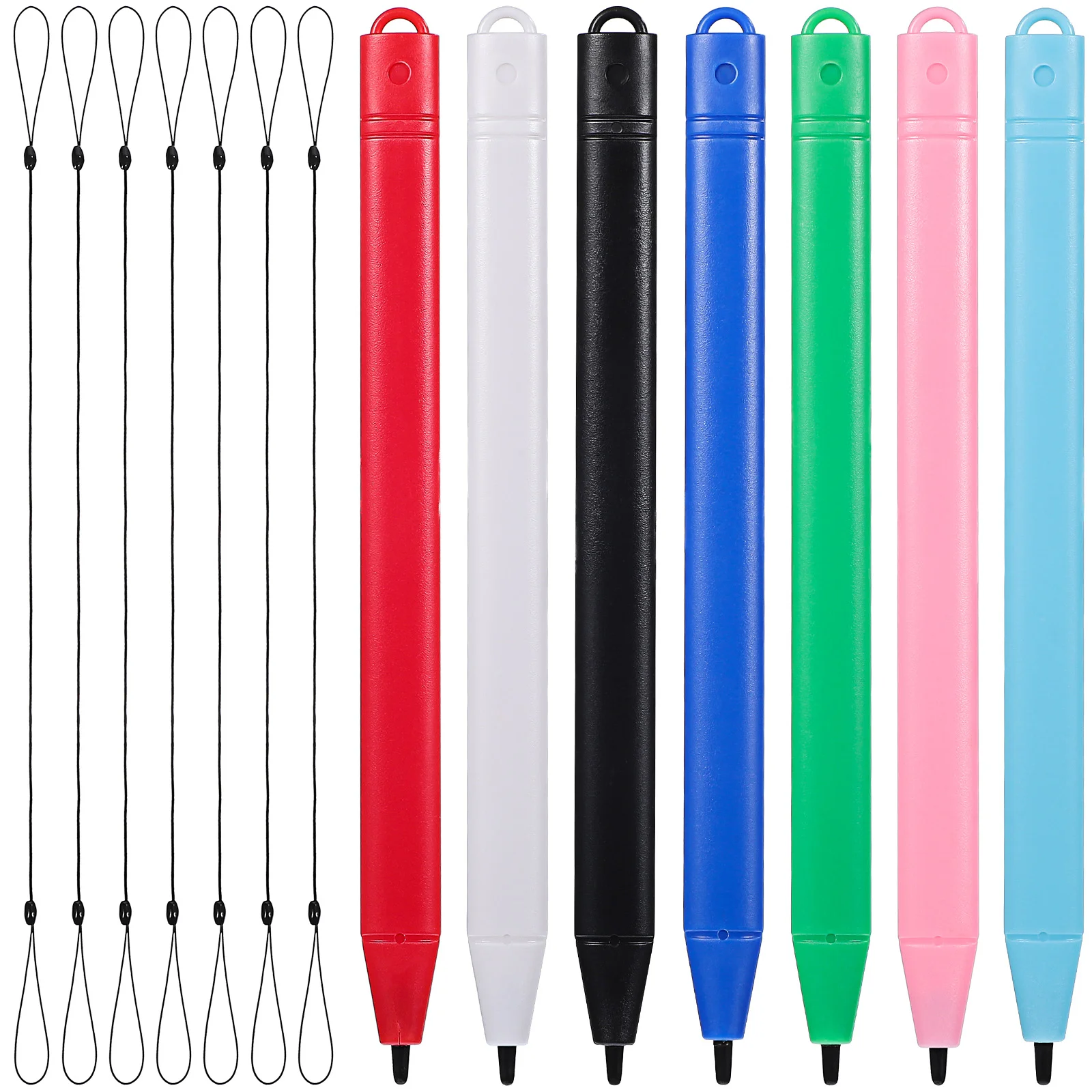 

7 Pcs Stylus Pens Lcd Drawing Tablet Pen Writing Tablet Stylus Pens Tablet Stylus Pens With Tether Touch Screen Stylus