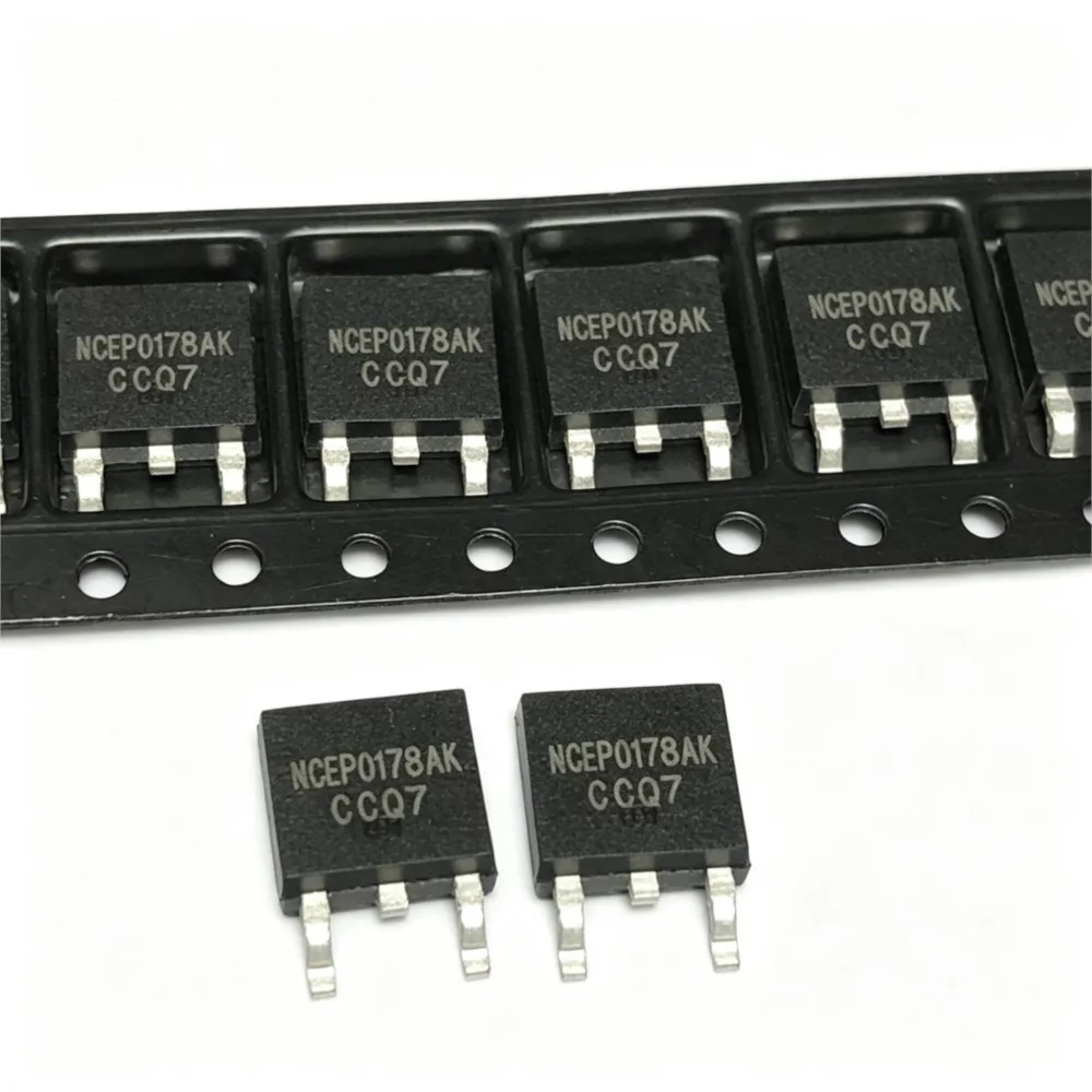 5PCS NCEP0178AK 100V 78A BD241C 100V 3A CMP50N03 30V 50A STTH5R06B 600V 5A B2060G MBR2060CTG 60V 20A FDD120AN15A0