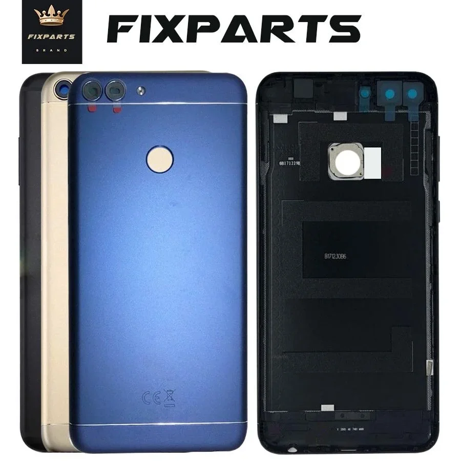 

For Huawei P Smart Back Battery Cover Rear Housing Case Add Camera Lens Replace For Huawei Enjoy 7S Smart Battery Cover