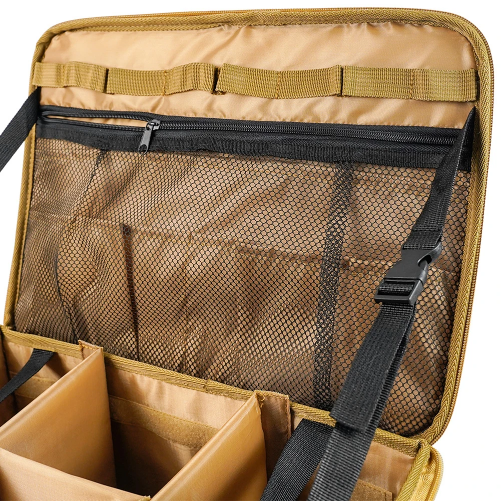 حقيبة تخزين للنزهات والتخييم ف - مراجعة Camping Cooking Utensils Storage وسعره