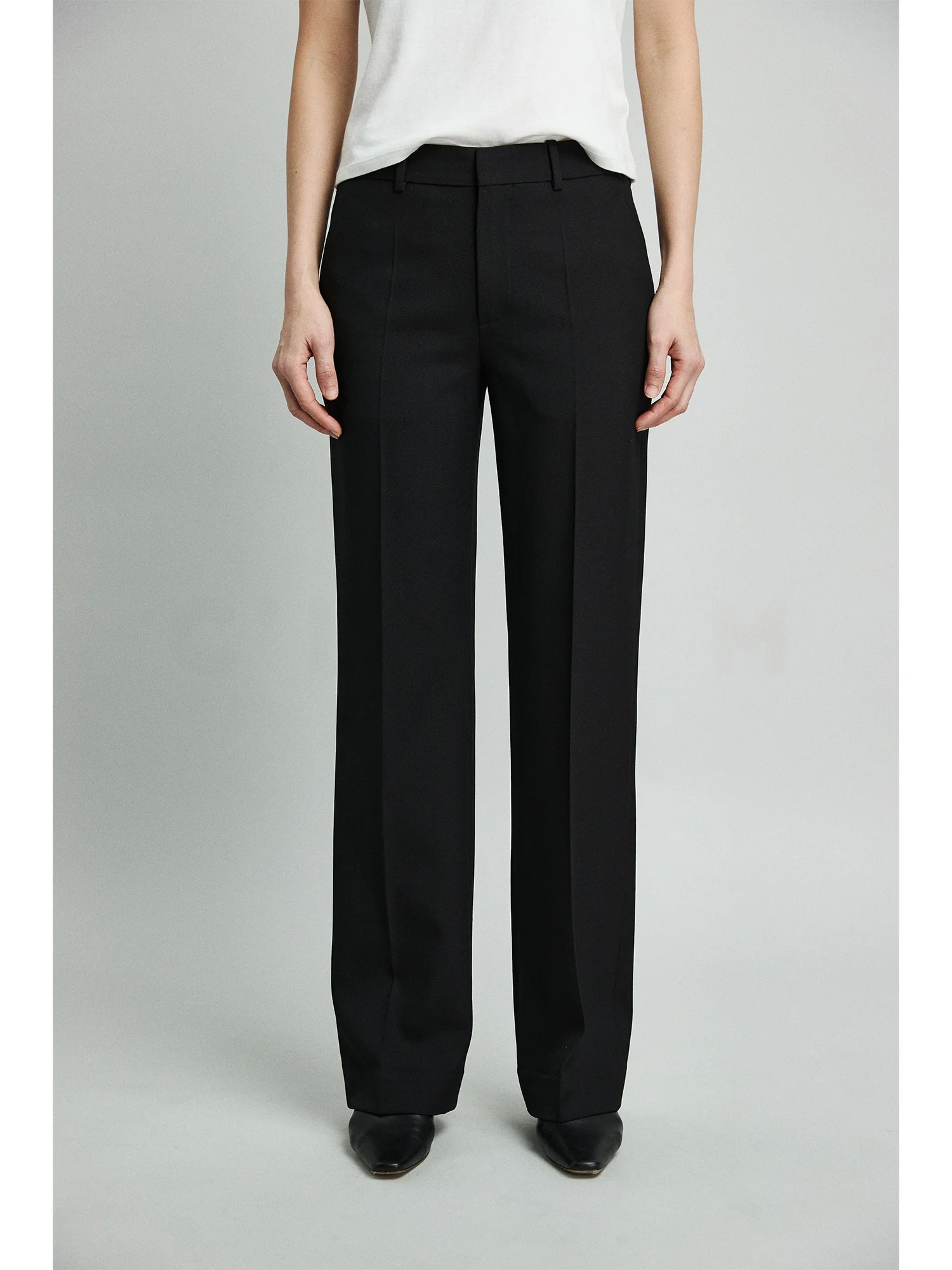 

Брюки C'EST M Slimming 3D из шерстяной ткани, модные, с низкой талией, прямые, для девочек, обычные, тонкие, длинные, весенний сезон