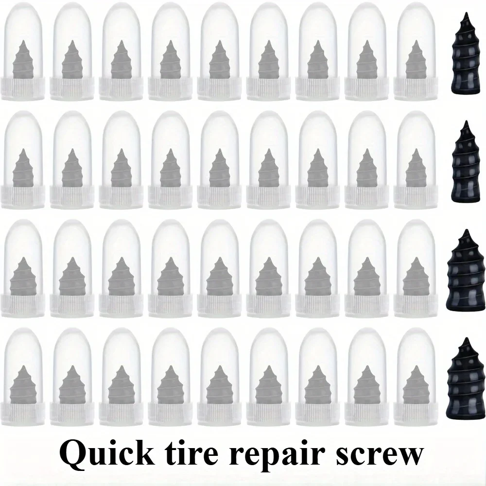 Universal Tire Repair Kit 10-30Pcs for motorcycles and cars