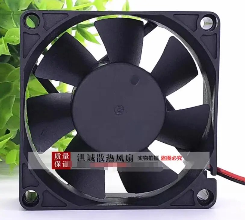 FONSONING FSY72B24HH DC 24V 0.25A 70x70x25mm 2-Wire Server Cooling Fan