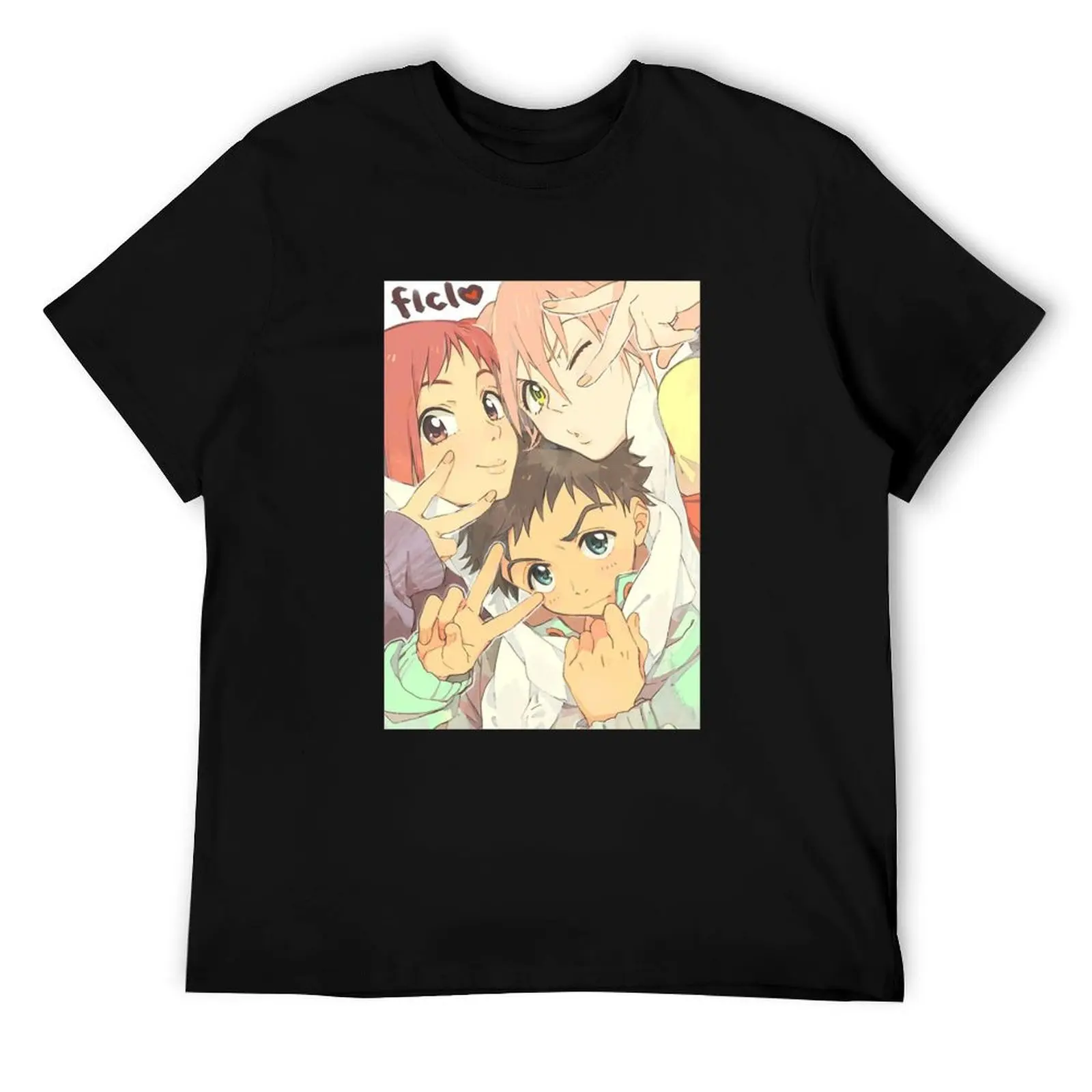 

FLCL T-Shirt t shirts with prints cotton t shirts high quality man t shirt designer T-Shirt
