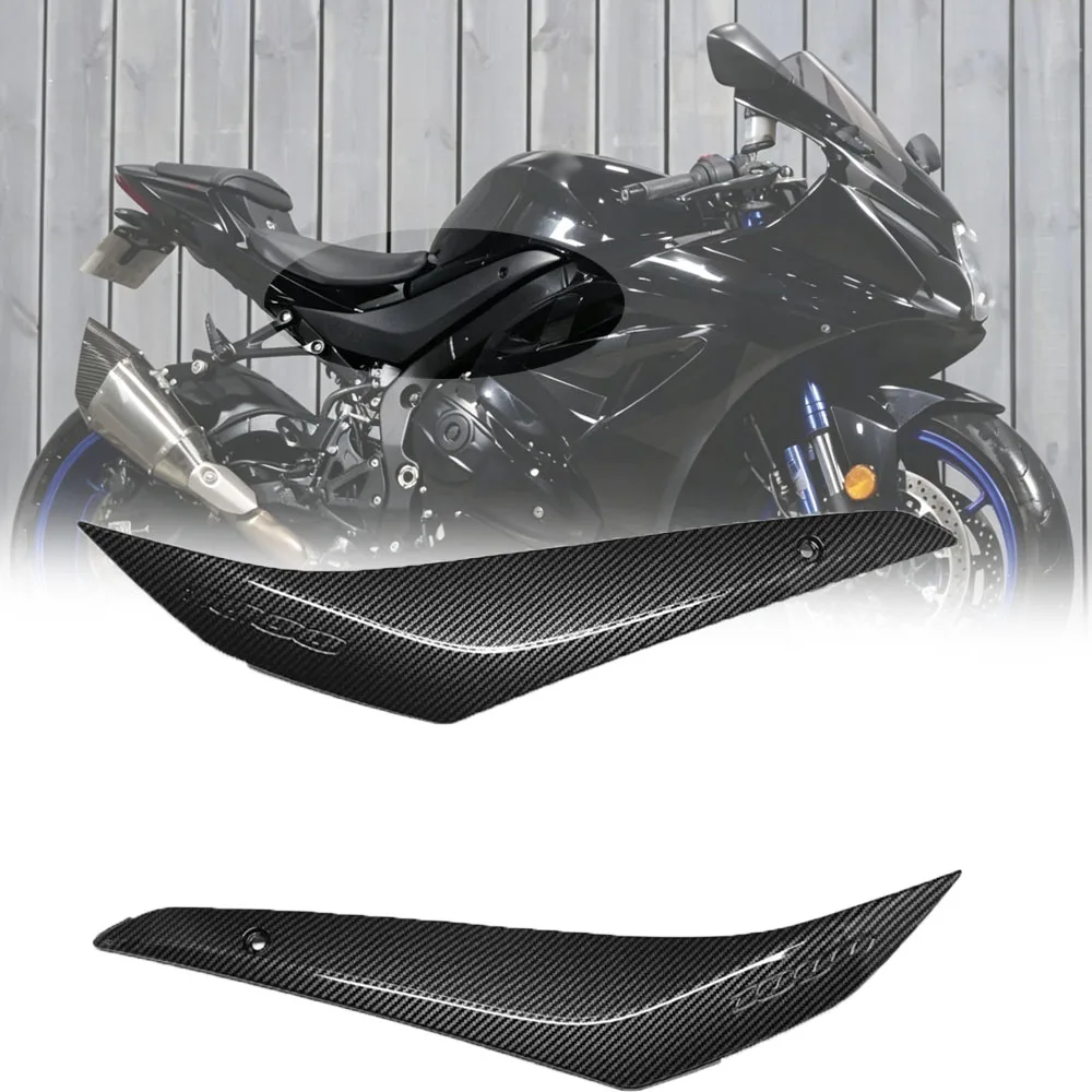 For Suzuki GSXR1000 GSXR 1000R 2017 2018-2023 Motorcycle Fuel Tank Side Cover Panel Fairing Frame Trim Cowl Case Carbon Fiber