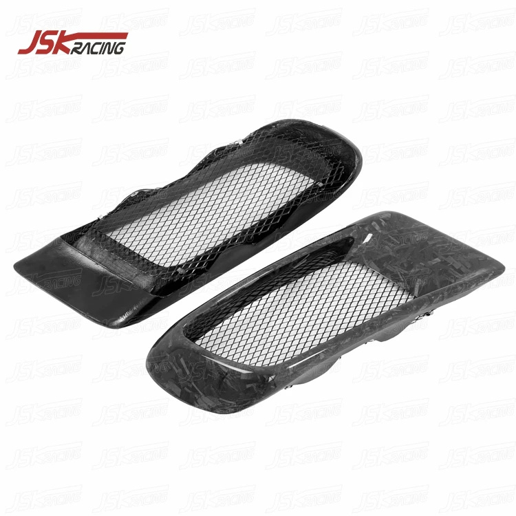 RALLIART STYLE FORGED CARBON FIBER AIR DUCT for 2008-2015 MITSUBISHI LANCER EVOLUTION EVO X