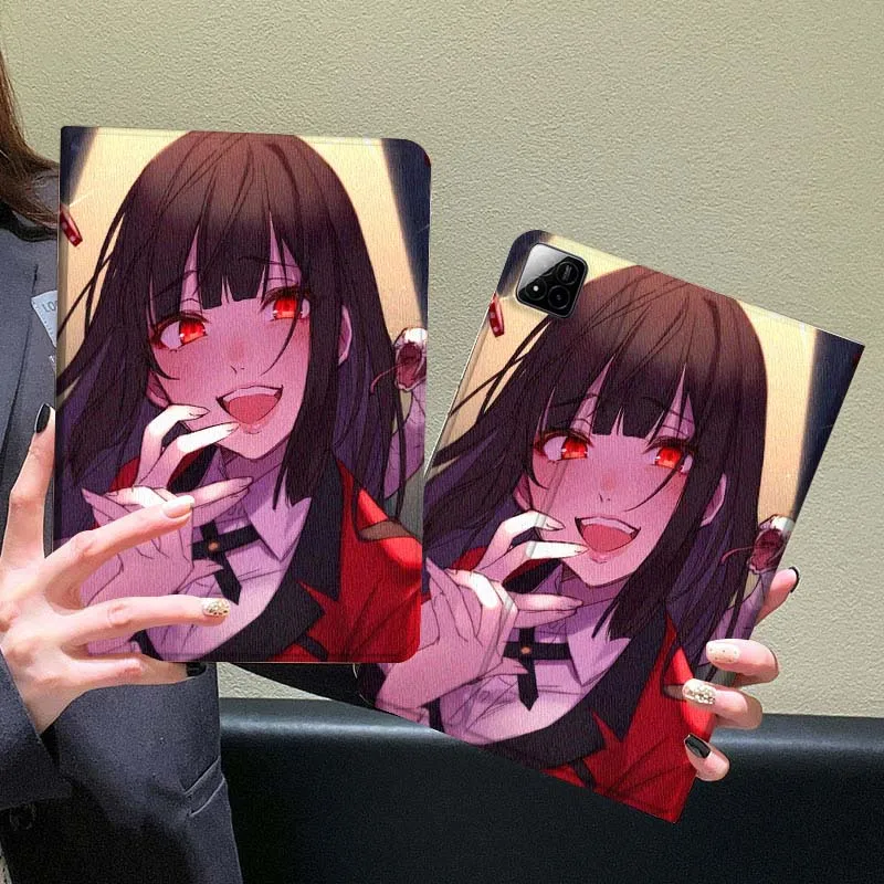 

Anime K-Kakeguruis Art Tablet Case For Xiaomi Redmi Mi Pad 5 6 6s 7 SE Pro Max Ultra 12.4 12.5 14 inch