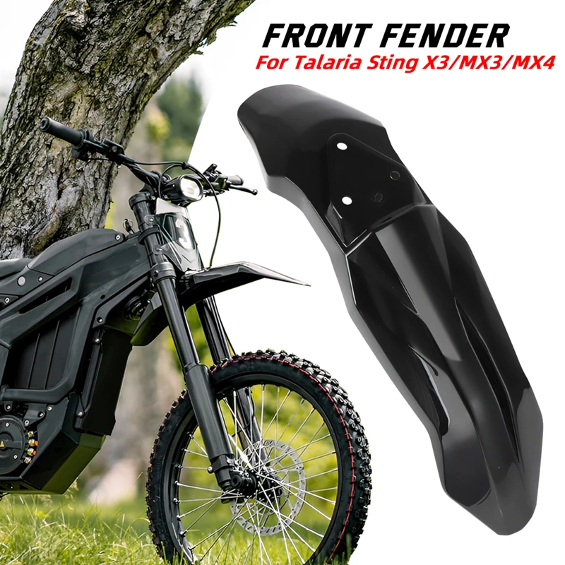 Motorcycle Accessories Front Fender For Talaria Sting X3 MX3 MX4 Enduro Motocross Rear Splash Guard Mudguard Protector Plastic