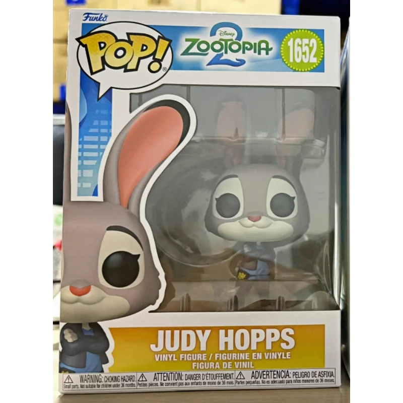 Funko Pop Disney Zootopia 2 Judy Hopps & Nick Wilde Action Figure