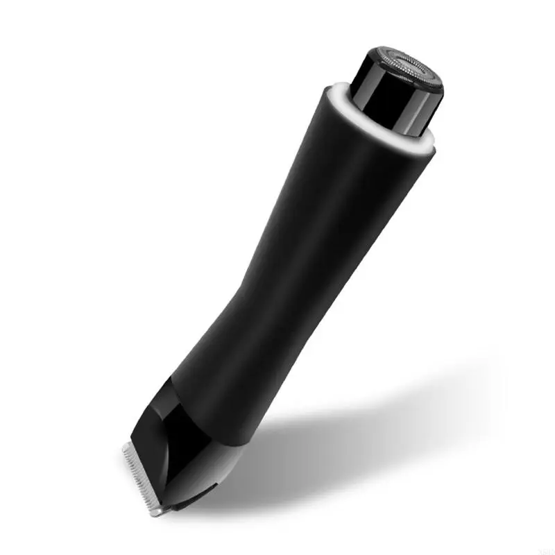 فرش كهربائي الشعر تقليم العانة شعر القطع جسم القص للرجال بيكيني epilator حلاقة قابلة لإعادة الشحن ل n58d