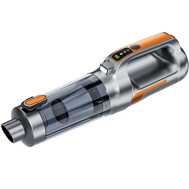Brushless Handheld Vacuum Cleaner Digital Display Fast Charge Car Vacuum Pet Hair Suction Air Blower