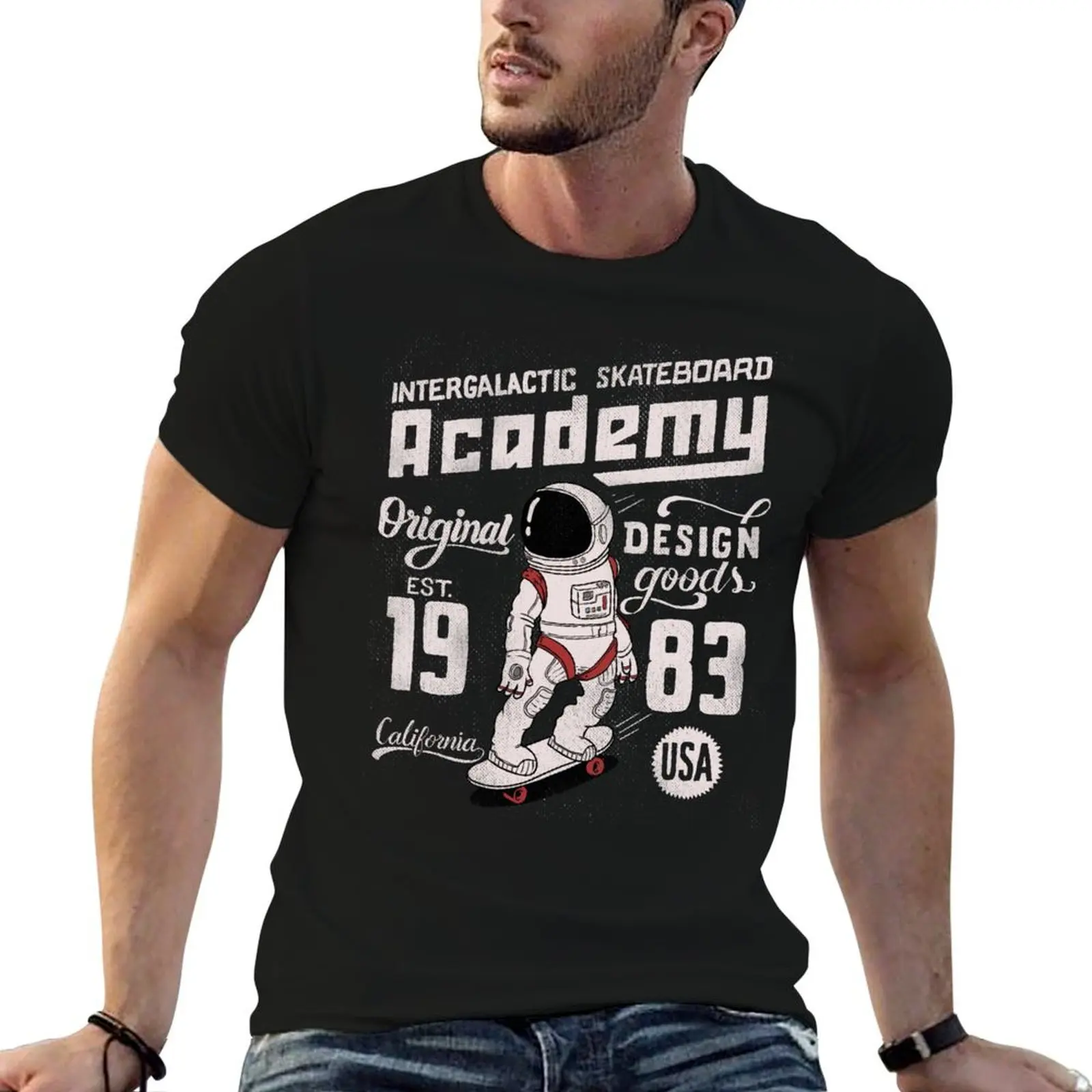 

Skateboard Academy T-Shirt custom shirt designer shirts boys animal print t shirts men