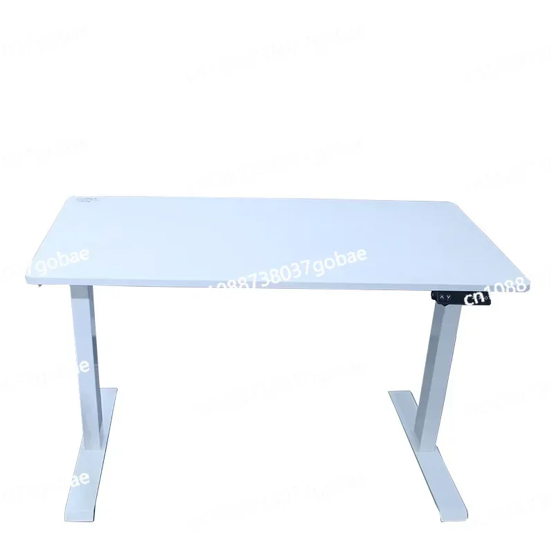 

Desktop mobile office desk, bedroom study, single electric motor, intelligent lifting leg desk stand