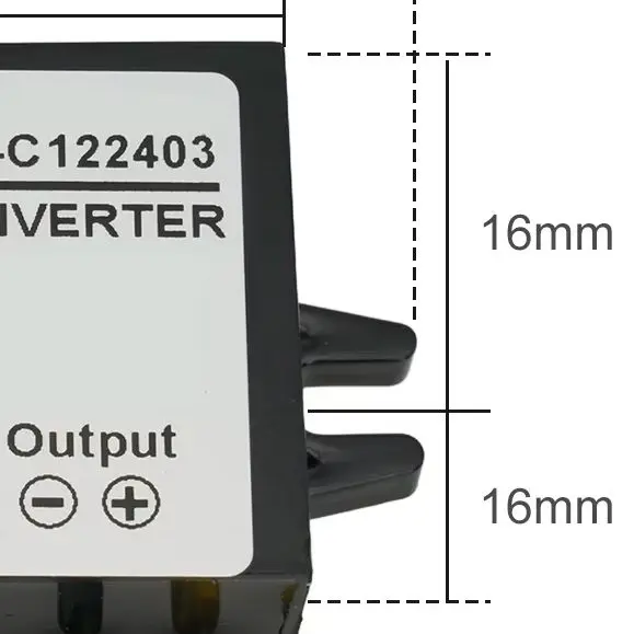 12W 9-36V To 12V 1A DC-DC Voltage Converter Regulated Power Supply IP68 Waterproof For Car Truck Industrial Equipment