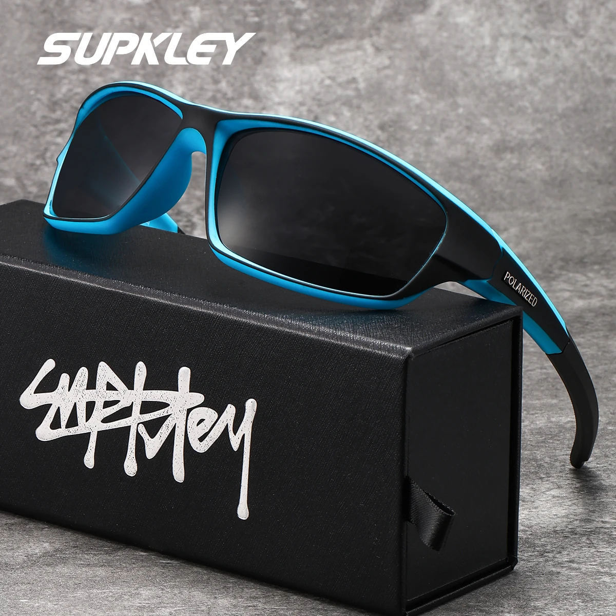 SUOKLEY Handsome And Fashionable Riding Style Sunglasses With Uv And Glare Reduction Are Essential For Hiking And Fishing