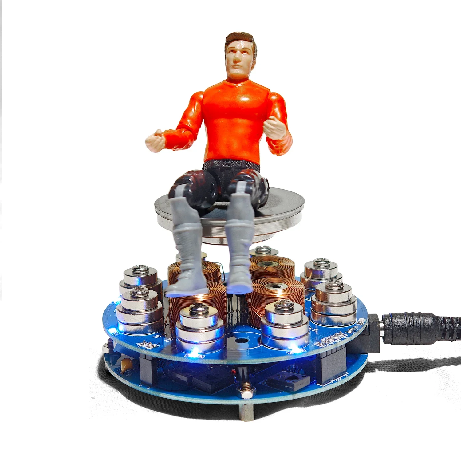 NF Magnetic Levitation Finished Smart Suspension Electronic Kit 150g Bearing Experimental Coil Push Down Module Tech Hobby Toy G
