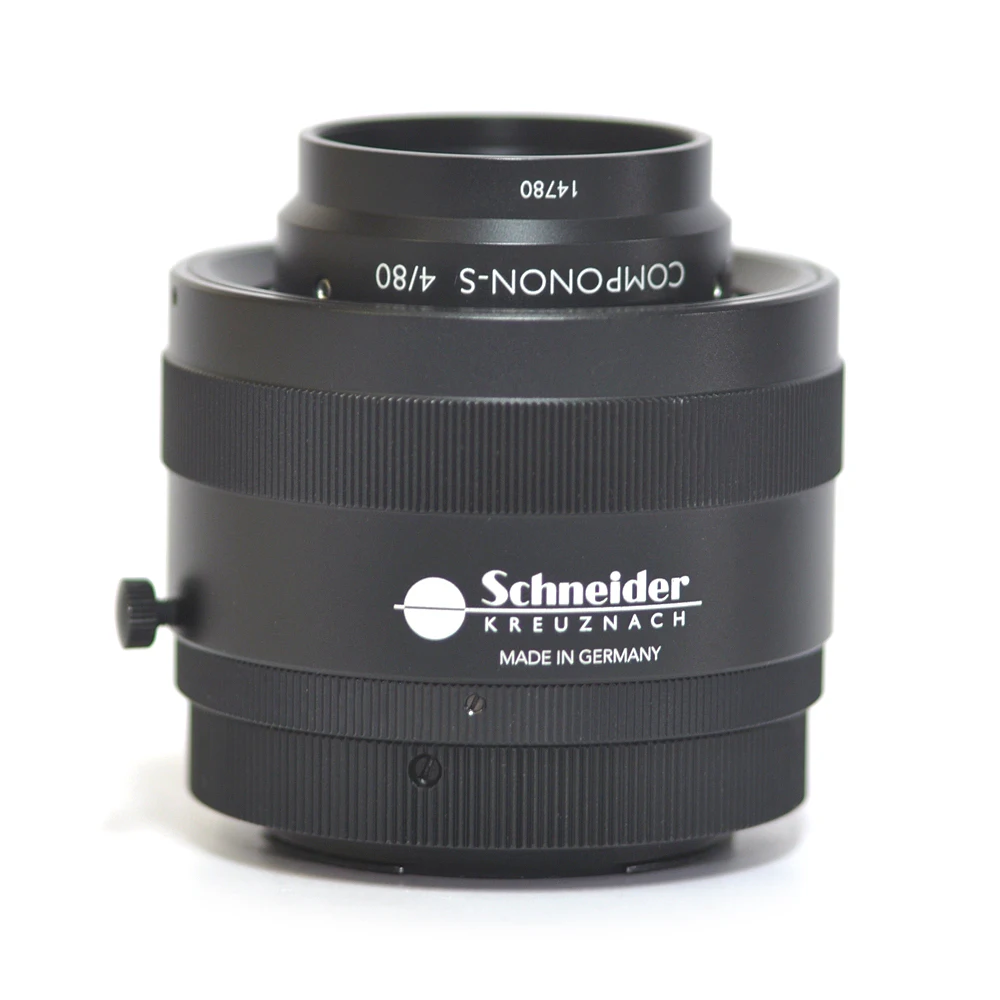 Schneider PYRITE 4.0/80 V38 Lens – High Precision Optical Lens for Photography/Camera Equipment KREUZNACH COMPONON-S 4/80 Used