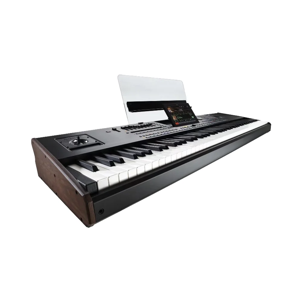 PA5x 61-Key Arranger Workstation Keyboard Used Mechanical Style Grand Piano Style Playing New Condition Stage Speakers