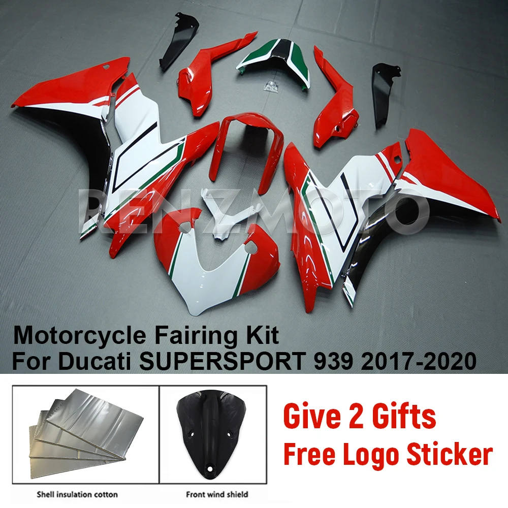 

For Ducati SUPERSPORT 939 2017-2020 Motorcycle Fairing Kits Motorcycle ABS Fairing Kits Extra parts see description below