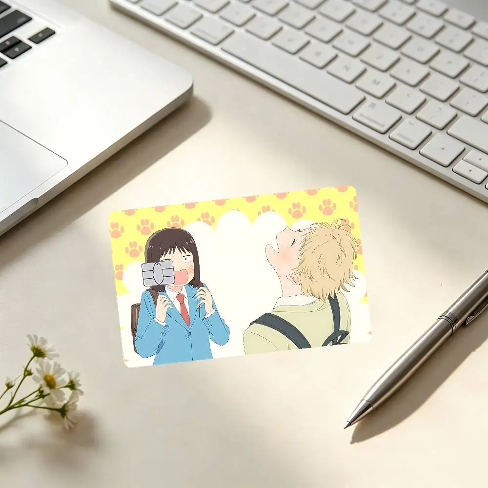 Anime Skip And-Loafer Card Stickers Credit Card DIY Card Protector Stickers Waterproof Film Skin Cover