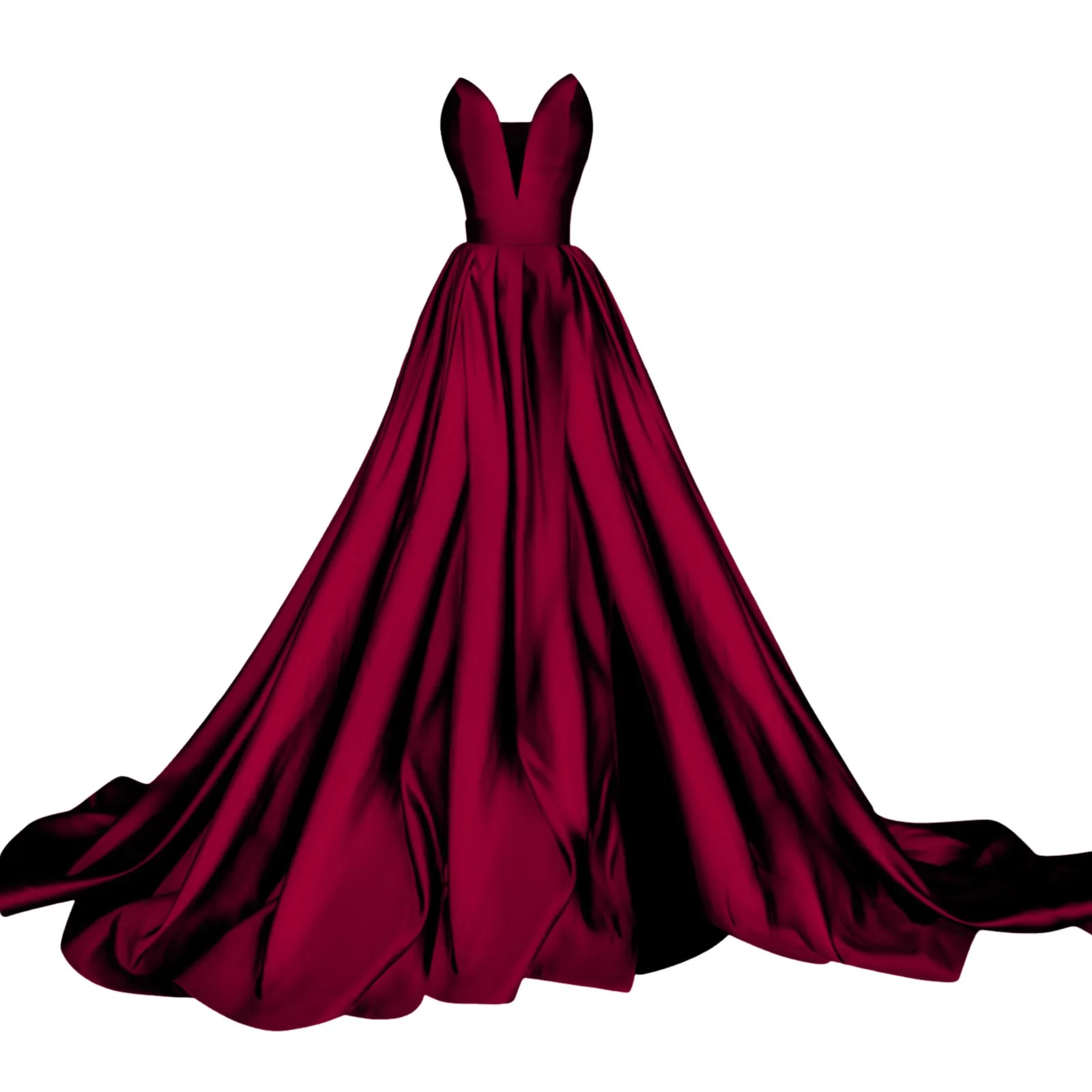 فستان نسائي رسمي فرنسي أنيق مثير بكتف واحد من الساتان الصلب للحفلات المسائية بطول الأرض فساتين طويلة لحفلات الزفاف