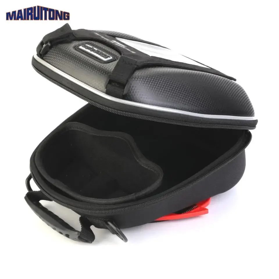 Saco de bagagem para tanque de combustível, para cfmoto 250 450sr 700cl-x sport 1250tr 650gt/mt, trava para tanque de combustível de motocicleta, kit de tanque de combustível à prova d'água