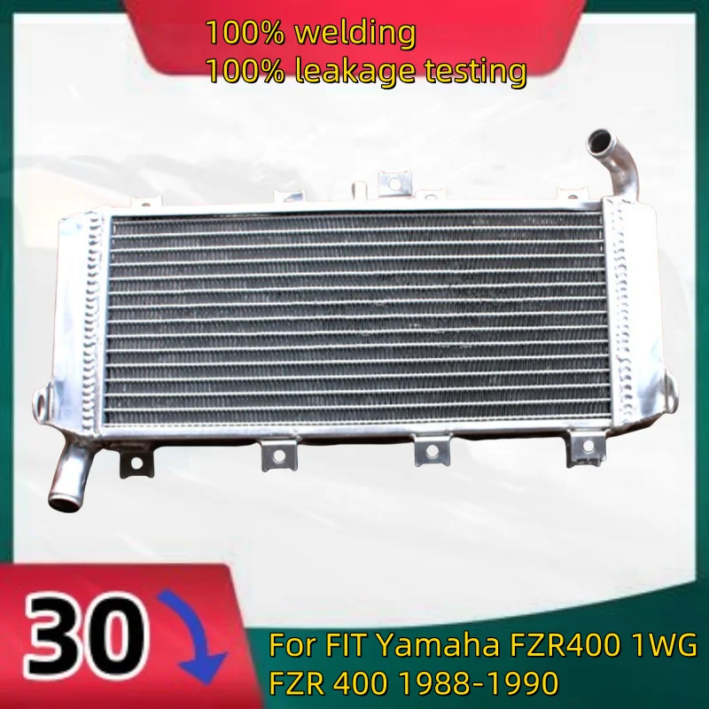 

HOT TOP new all Aluminum Radiator For FIT Yamaha FZR400 1WG FZR 400 1988-1990 1988 1989 1990 88 89 90