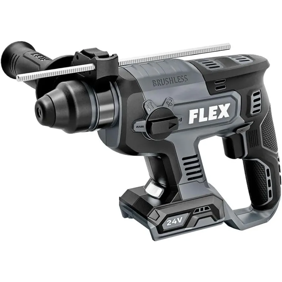 

Бесщеточный аккумуляторный молоток с крутящим моментом SDS Plus, 24 В, 7/8 дюйма, 1,3 фунта фунта, только аккумулятор и зарядное устройство в комплект не входит — FX15