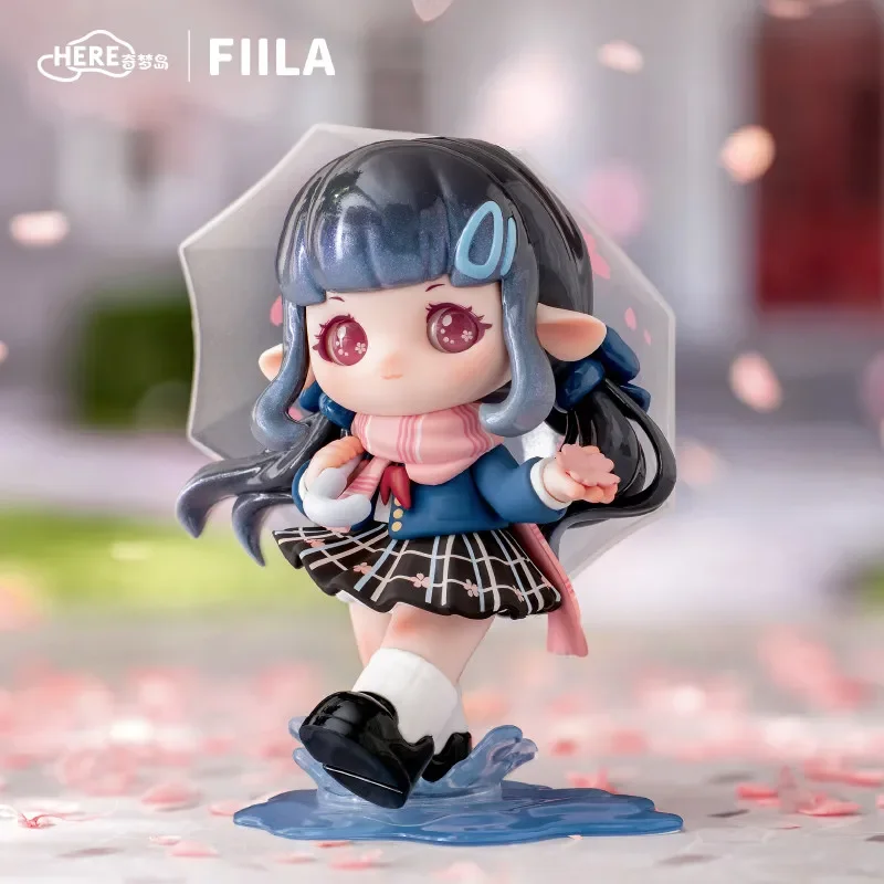 

FIILA Global Study Wander Series Blind Box Mystery Box Toys Kawaii Ornaments Figurines Home Decor Desktop Model Dolls Gilrs Gift