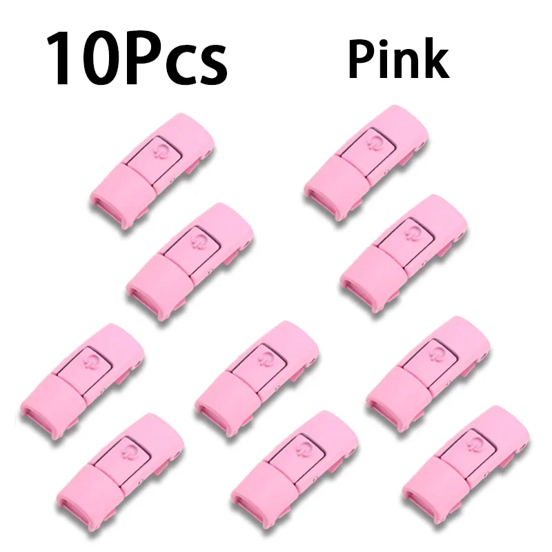 10 Stuks Nieuwe Clip Druk Gesp Schoenveters Kleurrijke Metalen Schoenveter Druk Lock Schoenen Accessoires AF1 Sneakers Kits Metalen Veters Gesp