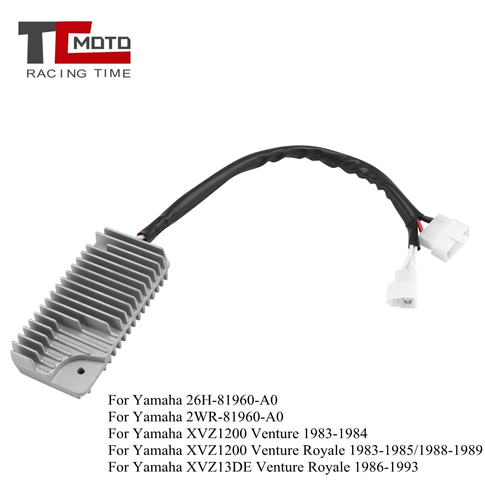 

26H-81960-A0 Voltage Regulator Rectifier For Yamaha XVZ1200 XVZ13DE XVZ 1200 13DE Venture Royale 1983 1984 1985 1988 1989