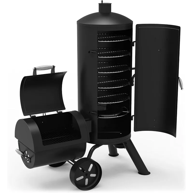 

Signature Series DGSS1382VCS-D Heavy-Duty Vertical Offset Charcoal Smoker & Grill US(Origin)