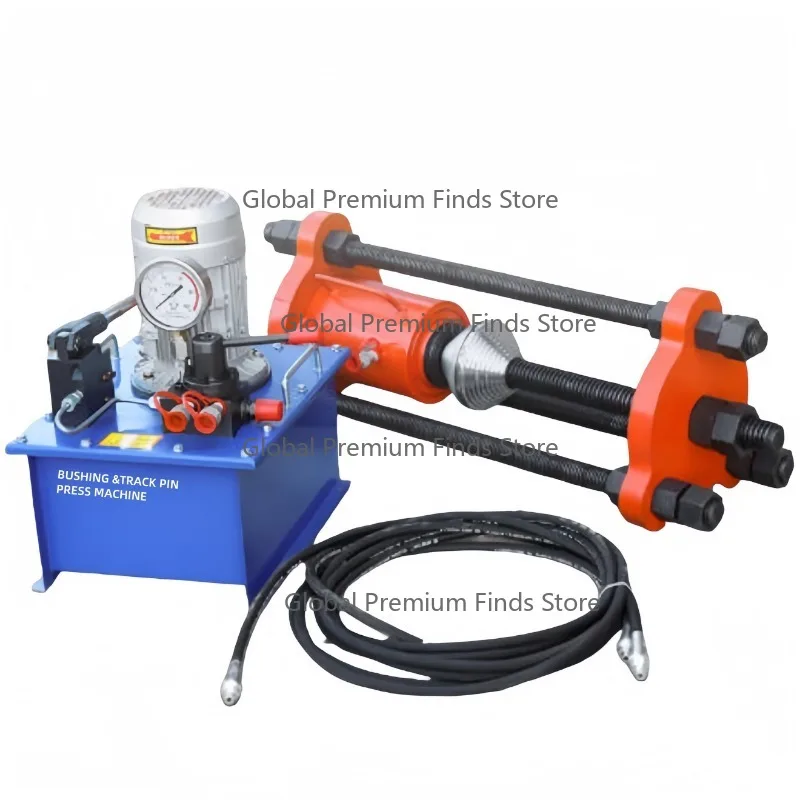 100T Dual Function Integrated Hydraulic Press - Shaft Bushing & Track Master Pin Press Machine