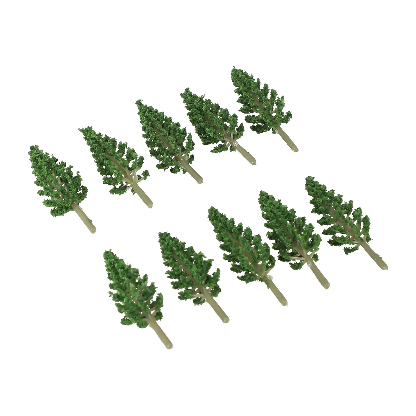 20Pcs Model Trees Train Railway Diorama Scenery Layout 6cm Artificial Pine Trees Model Building Model Building Tool Sets