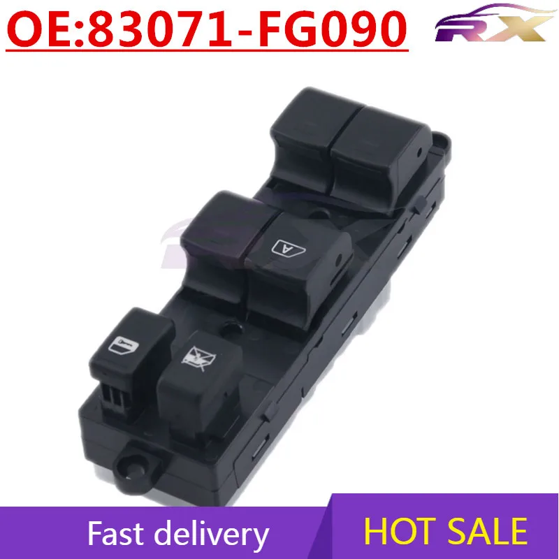 

OEM:83071-FG090 Auto Accessories Left Drive Glass Lifter Switch Power Window Control Switch For Subaru Impreza