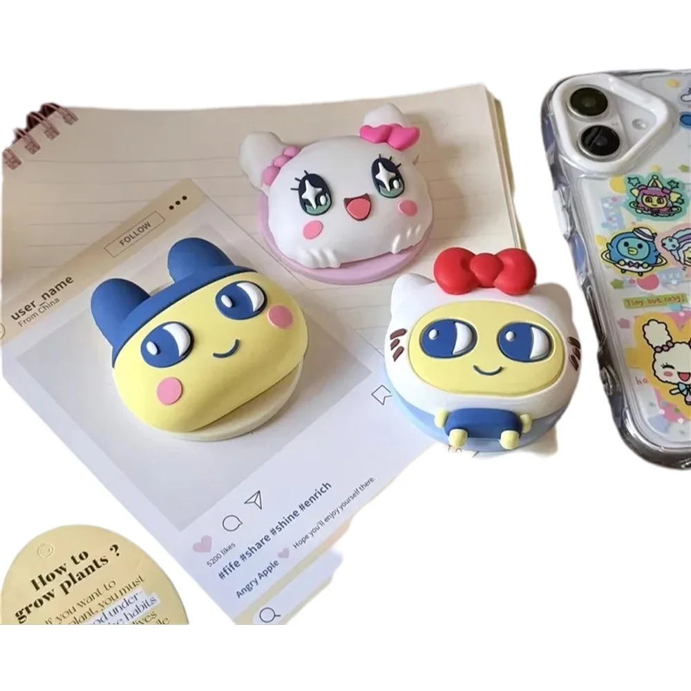 Uroczy, składany uchwyt magnetyczny do telefonu w stylu kawaii, z kieszonką na karty, kompatybilny z MagSafe, do iPhone'a, Samsunga, Mac, bezpieczny, z pierścieniem na palec, rozszerzalny. — zdjęcie produktu 7